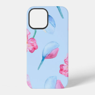 Funda Para iPhone 12 Patrón de acuarela dibujado a mano sin costuras co