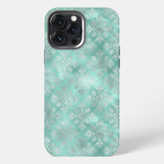 Funda Para iPhone 13 Pro Max Patrón de agua y plata