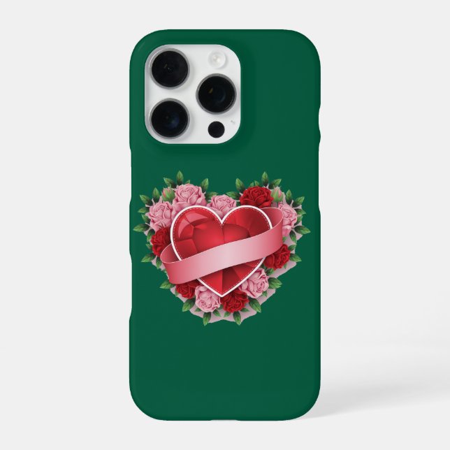 FUNDA PARA iPhone PATRÓN DE AMOR (Reverso)