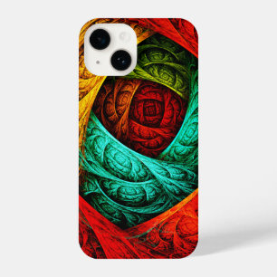 Funda Para iPhone 14 Patrón de arte colorido artístico moderno abstract