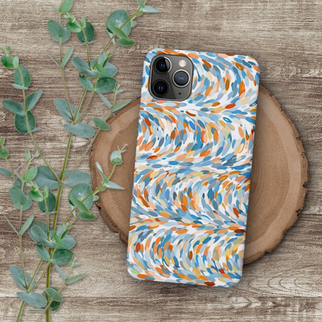 Funda Para iPhone Patrón de arte de pintura de pinturas artísticas d (Subido por el creador)