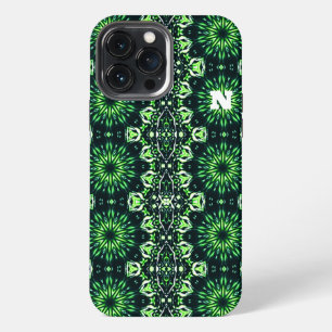 Funda Para iPhone 13 Pro Max Patrón de arte fractal abstracto moderno inicial