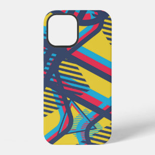 Funda Para iPhone 12 Patrón de arte pop sin costuras. Textura de color