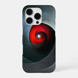 Funda Para iPhone 16 Pro Patrón De Arte Resumen Artístico Moderno De Swirl 