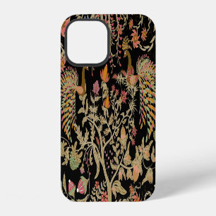 Funda Para iPhone 12 Patrón de aves florales de hadas chinas