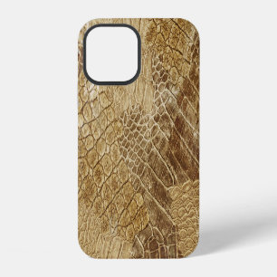 Funda Para iPhone 12 Patrón de batik de cocodrilo, textura de tela.