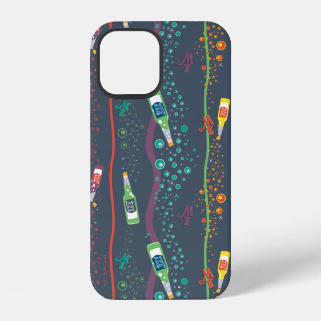 Funda Para iPhone Patrón de bebida efervescente (Reverso )