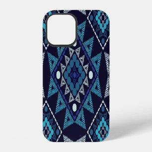 Funda Para iPhone 12 Patrón de bordado de Boho étnico sin mar