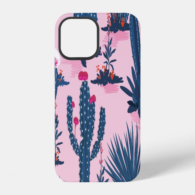 Funda Para iPhone Patrón de Cactus de verano dulce (Reverso )