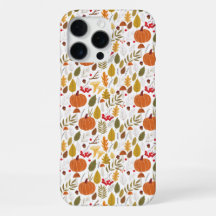 Patrón de calabaza de otoño