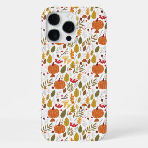 Funda Para iPhone 16 Pro Max Patrón de calabaza de otoño