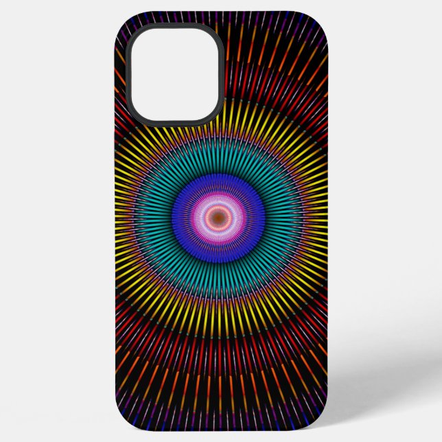 Funda Para iPhone patrón de caleidoscopio Artskop (Reverso )