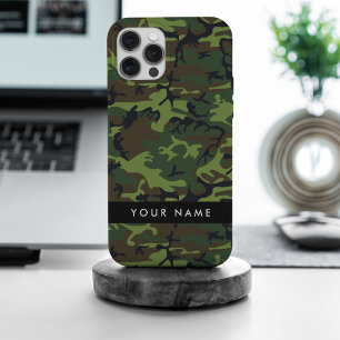 Patrón de Camuflaje Verde, Tu nombre, Personaliza