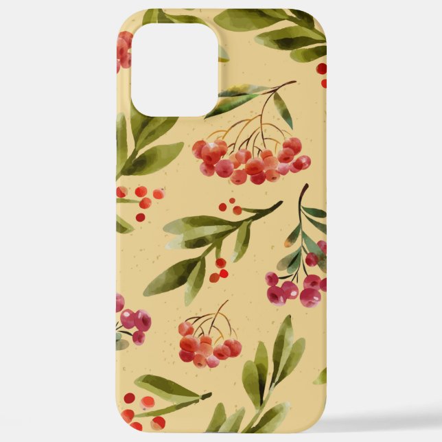 Funda Para iPhone Patrón de canalización de la naturaleza de la caíd (Reverso )