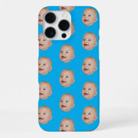 Patrón de cara de bebé personalizado Foto de bebé