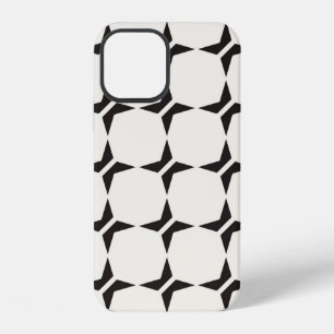 Funda Para iPhone 12 patrón de celosía sin costuras. Textura moderna y