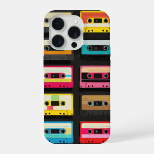 Patrón de cinta de casete retro – Música vintage