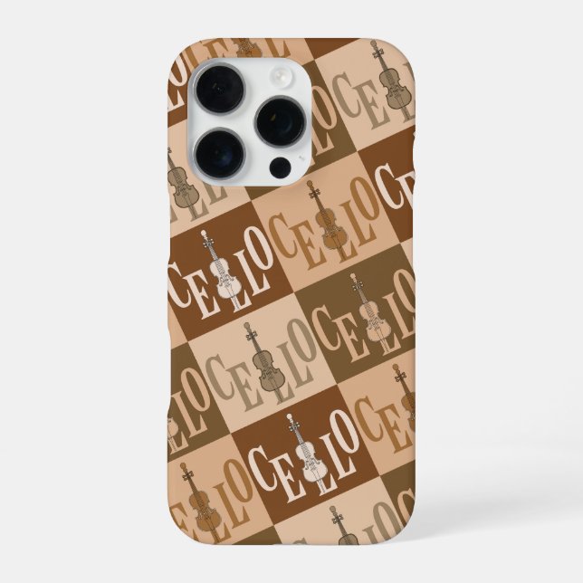 Funda Para iPhone Patrón de color (Reverso)