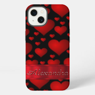 Patrón de corazón romántico personalizado