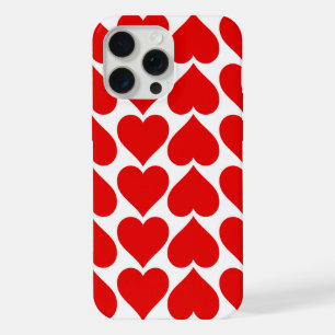 Patrón de Corazones Rojos, Romántico, Amor