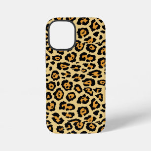 Funda Para iPhone 12 Mini Patrón de estampado de animal de leopardo