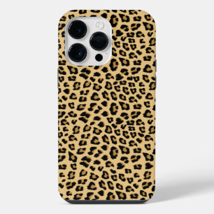 Funda Para iPhone 14 Pro Max Patrón de estampado de leopardo