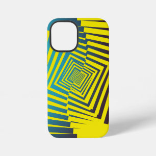 Funda Para iPhone 12 Mini Patrón de estilo de jungla de color verde claro am