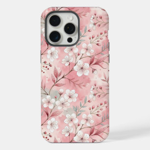 Patrón de flor sakura rosado