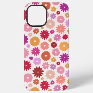 Funda Para iPhone 12 Pro Max Patrón de flores coloridas