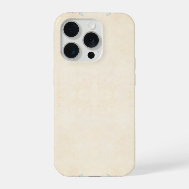 Funda Para iPhone Patrón de flores con estilo (Reverso )
