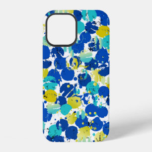 Funda Para iPhone 12 patrón de fondo abstracto sin fisuras, con salpica