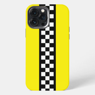 Funda Para iPhone 13 Pro Max Patrón de franja de comprobación de impuestos