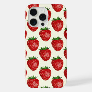 Patrón de Fresa, Fresas Rojas, Fruta, Hoja