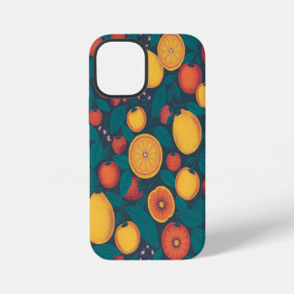Funda Para iPhone 12 Mini Patrón de fruta colorido lindo - Diseño de verano