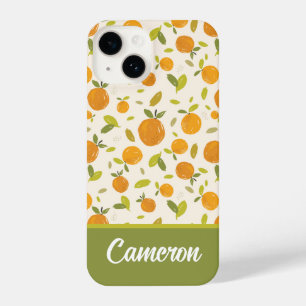Funda Para iPhone 14 Patrón de frutas de la cuchara