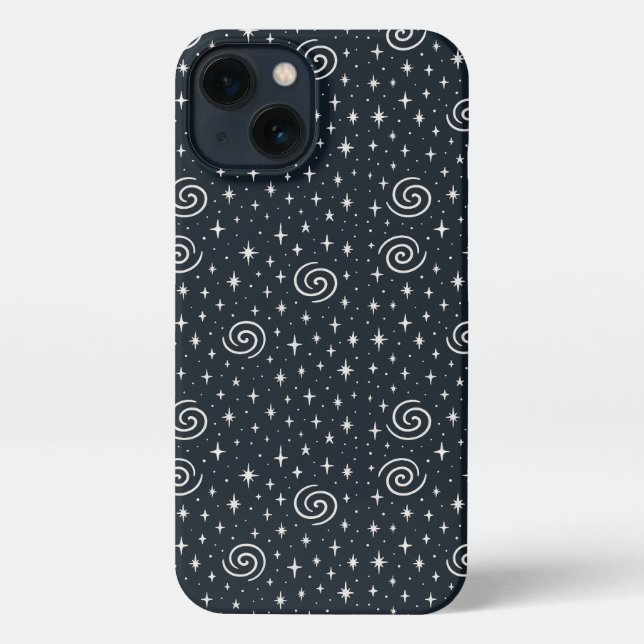 Funda Para iPhone Patrón de galaxia (Reverso )