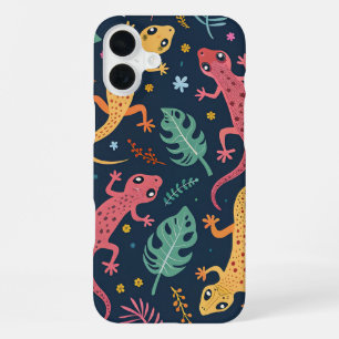 FUNDA PARA iPhone 16 PLUS PATRON DE GECKOS