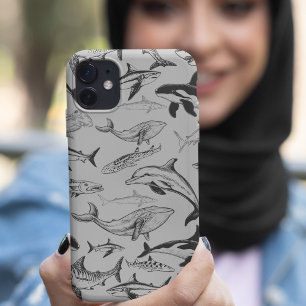 Funda Para iPhone 16 Pro Max Patrón de gigantes subacuáticos