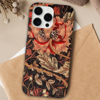 Funda Para iPhone 16 Pro Max Patrón de Guillermo Morris Honeysuckle