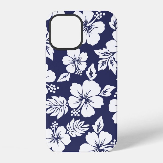 Funda Para iPhone Patrón de Hibiscus (Reverso )