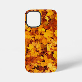 Funda Para iPhone 12 Mini Patrón de hoja de arce-25877