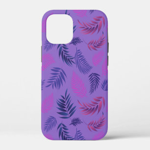 Funda Para iPhone 12 Mini Patrón de Hojas Tropicales 19