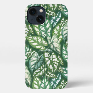 Patrón de hojas tropicales verdes