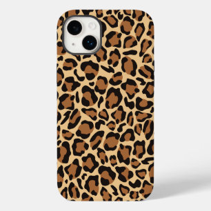 Funda Para iPhone 14 Plus Patrón de Impresión de Animal Leopardo