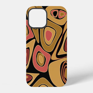 Funda Para iPhone 12 Patrón de impresión de textura sin fisuras simple