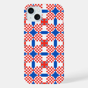 patrón de la bandera de Croacia