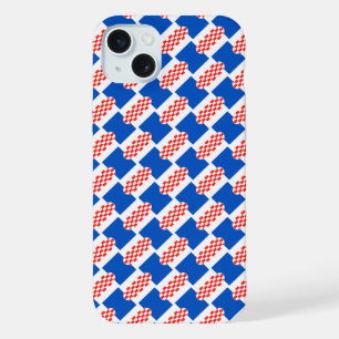 patrón de la bandera de Croacia