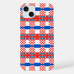 patrón de la bandera de Croacia