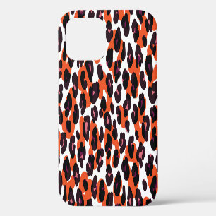Funda Para iPhone 12 Patrón de leopardo colorido: diseño sin costuras.