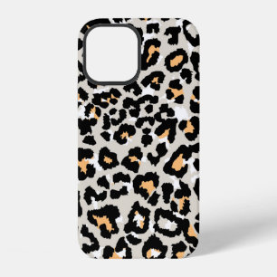 Funda Para iPhone 12 patrón de leopardo de colores salvaje sin costuras
